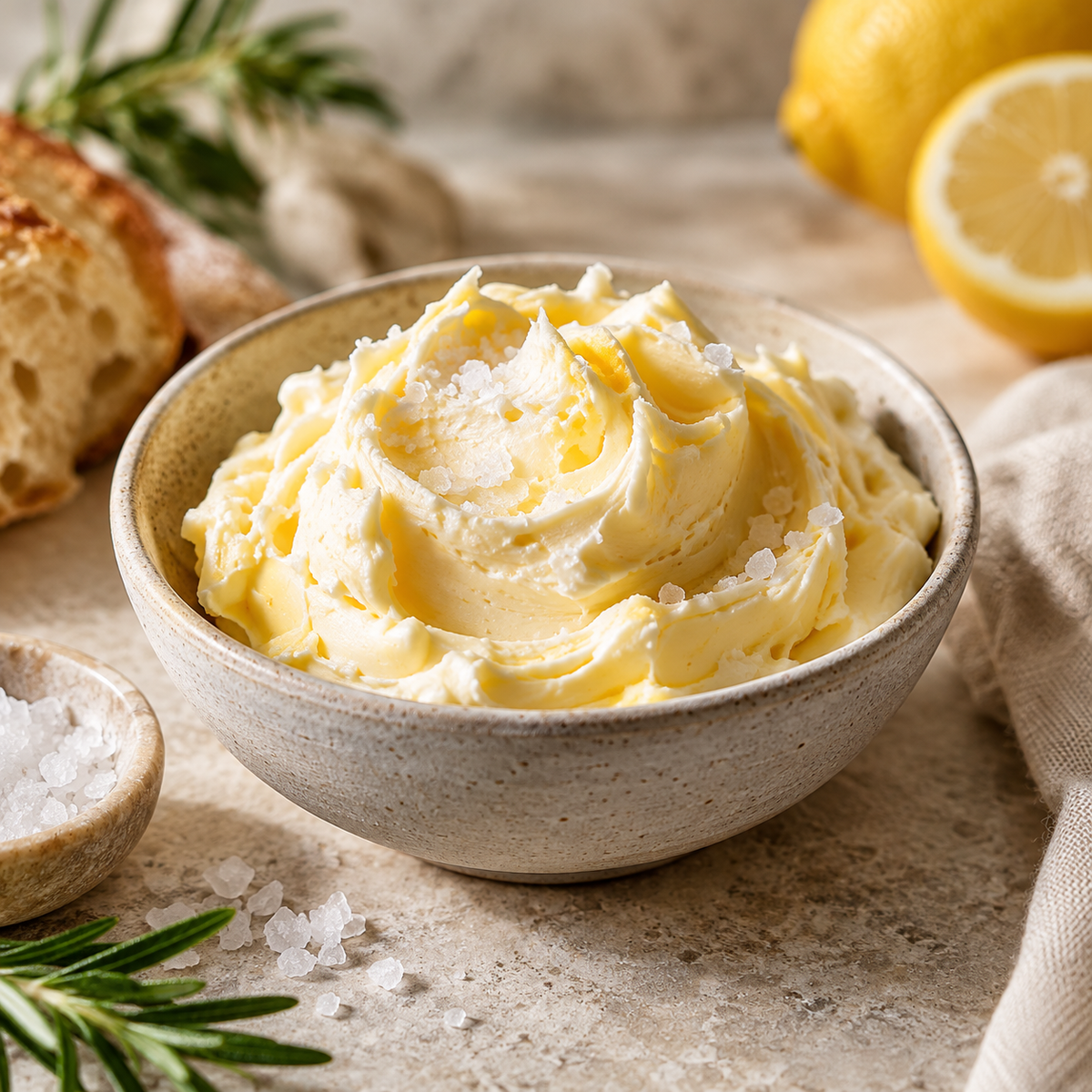 Sea Salt Whipped Butter